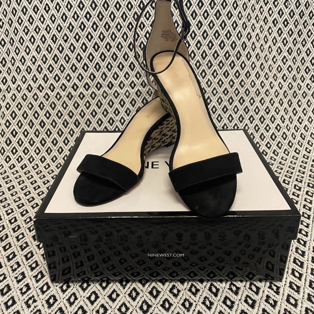 Nine West Wedge Ankle Strap Sandals